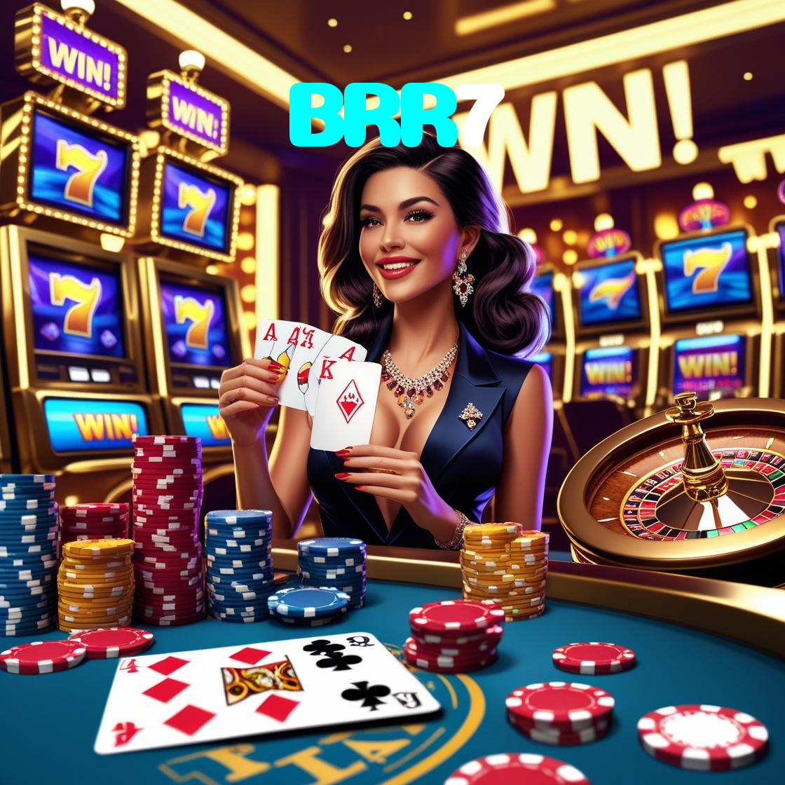 BRR7:Gire nas slots e conquiste o prêmio da sua vida!