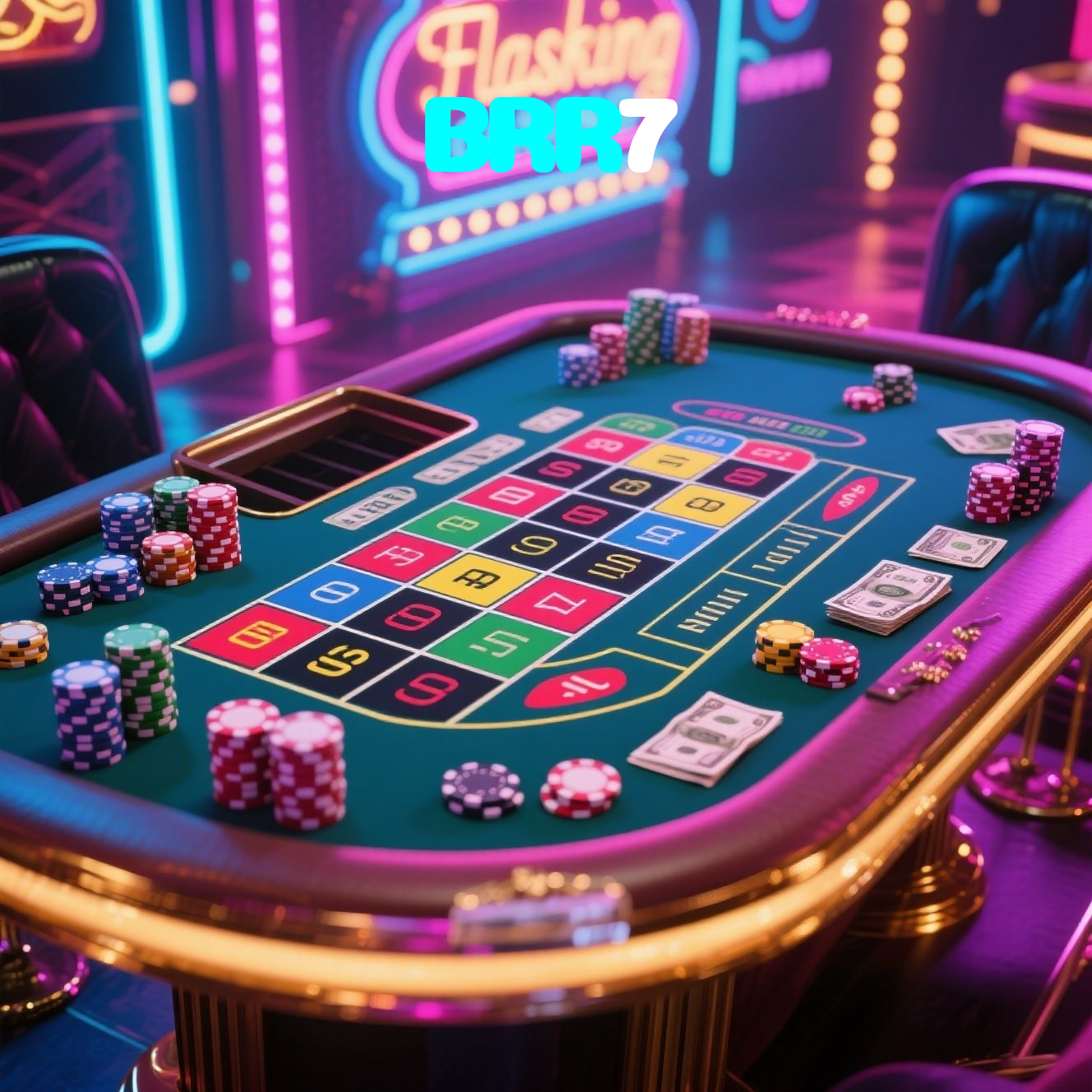 BRR7:Mostre sua habilidade nas mesas de poker e vença os adversários!